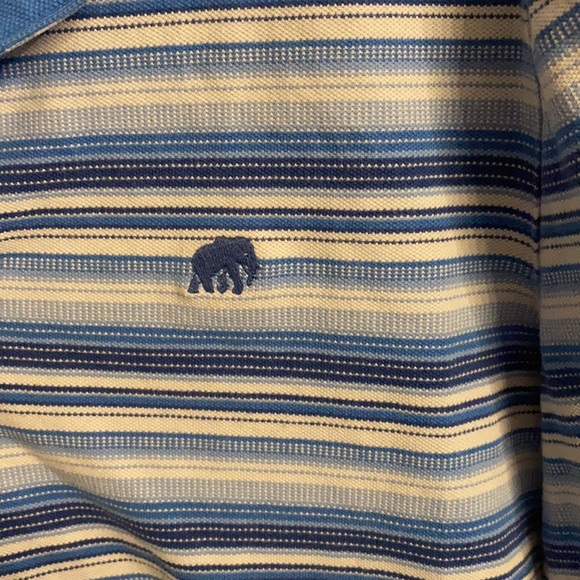 🟢10/$10 - striped polo - Picture 3 of 3